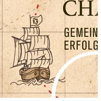 Neujahrskarte Merian Iselin Klinik Basel - print illustration 