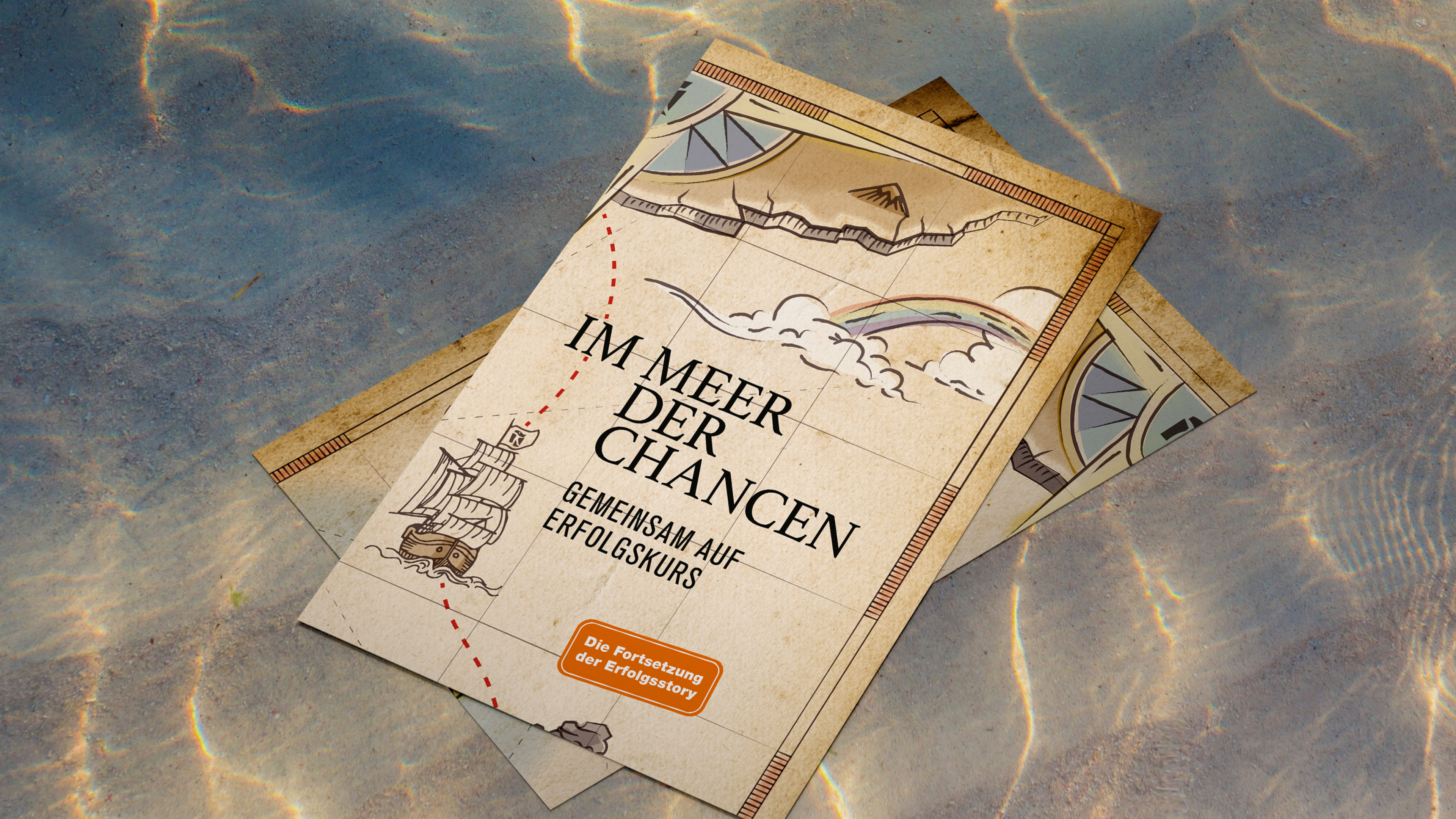 Neujahrskarte Merian Iselin Klinik Basel